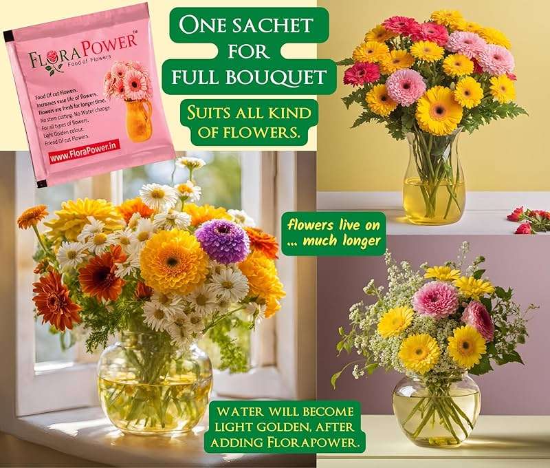 FloraPower - Food of Flowers, Flower food (bags, 10 pieces) - Image 3