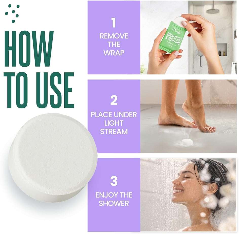 Cleverfy Shower Steamers Aromatherapy - Birthday Gifts for Women, Mom, Wife, Grandma, Her, Best Friend, Daughter, Sister, Teens & Girlfriend - 6 Tablets - Image 7