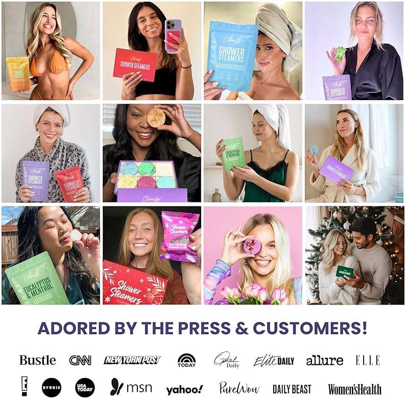Cleverfy Shower Steamers Aromatherapy - Birthday Gifts for Women, Mom, Wife, Grandma, Her, Best Friend, Daughter, Sister, Teens & Girlfriend - 6 Tablets - Image 8