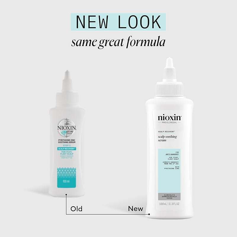 Nioxin Scalp Recovery System Scalp Soothing Serum | With Pyrithione Zinc and Green Tea Extracts | 3.38 Fl Oz - Image 2