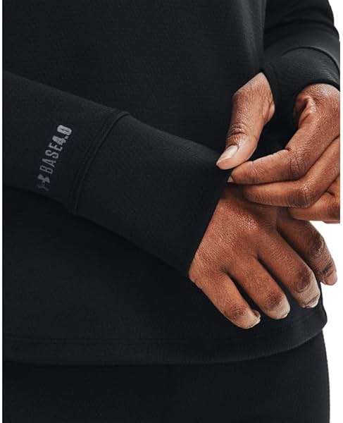 Under Armour Women's ColdGear® Base 4.0 Crew XL Black - Image 6