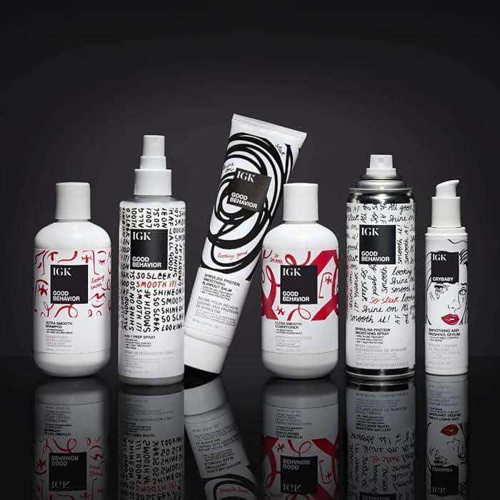 IGK CRYBABY Smoothing & Finishing Serum | High Shine + Frizz Control + Lightweight | Vegan + Cruelty Free | 1.5 Oz - Image 4