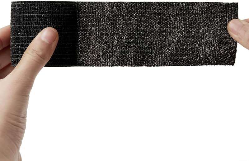 BISIBITA2 Sensi Wrap Grip Cover Sports Self Bandage Rolls 2-inch x 5-Yards 24pcs (Black) - Image 4