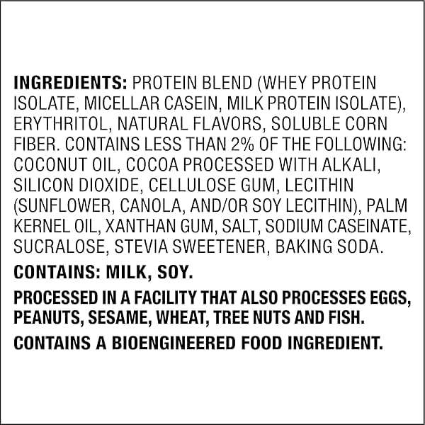 Quest Nutrition Cookies & Cream Protein Powder, 20g Protein, 1g Sugar, Low Carb, Gluten Free, 1.6 Pound, 24 Servings - Image 8