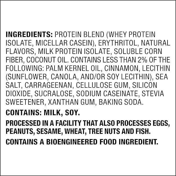 Quest Nutrition Cinnamon Crunch Protein Powder, 20g Protein, 2g Net Carb, 1g Sugar, Low Carb, Gluten Free, 1.6 Pound, 24 Servings - Image 8