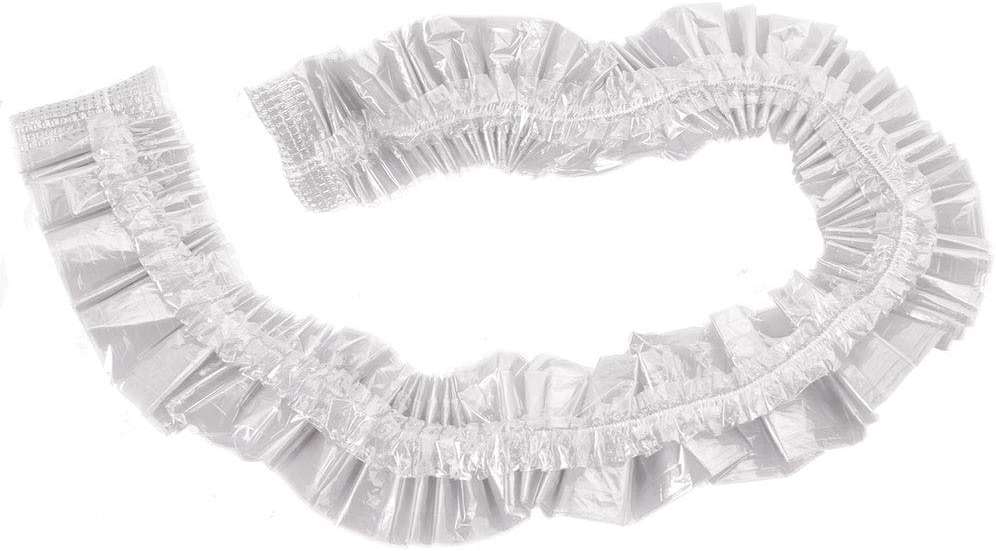 ForPro Professional Collection Spa Liners, Fit All Pedicure Spas, Disposable Liners, Clear, 400-Count - Image 3