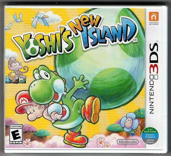 Yoshi's New Island - Nintendo 3DS-- (World Edition) - Image 1