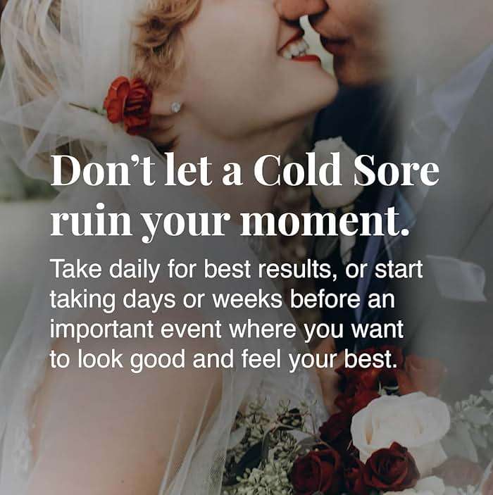 Cold Sore Shield | Daily Cold Sore Supplement Including L-Lysine & Natural Defense Ingredients | Around The Clock Support | 60 Count | Made in The USA - Image 5