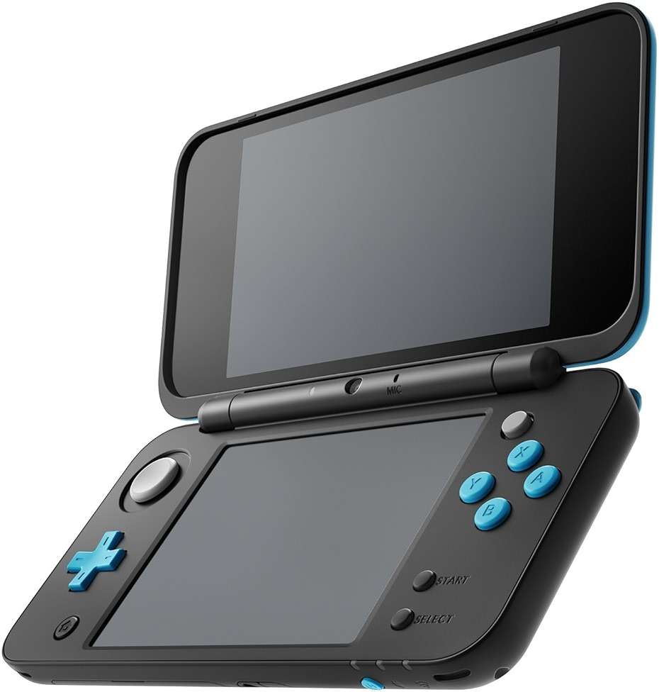 Nintendo New 2DS XL - Black + Turquoise (Renewed) - Image 3