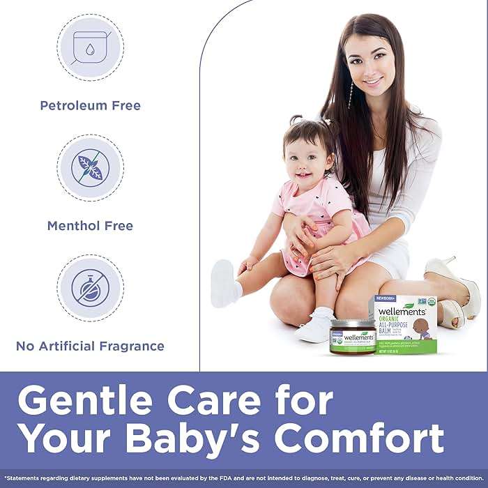 Wellements Organic All Purpose Balm for Babies and Kids (1.8 Fl Oz) | Gentle and Soothing All Over Baby Ointment* for Dry, Chafed and Sensitive Skin | Free from Petroleum, Parabens and Fragrances - Image 2