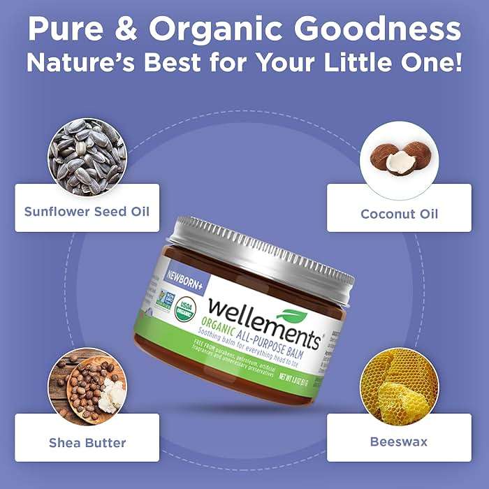 Wellements Organic All Purpose Balm for Babies and Kids (1.8 Fl Oz) | Gentle and Soothing All Over Baby Ointment* for Dry, Chafed and Sensitive Skin | Free from Petroleum, Parabens and Fragrances - Image 5