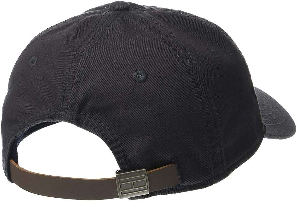 Tommy Hilfiger Men's Cotton Logo Adjustable Baseball Cap - Image 2