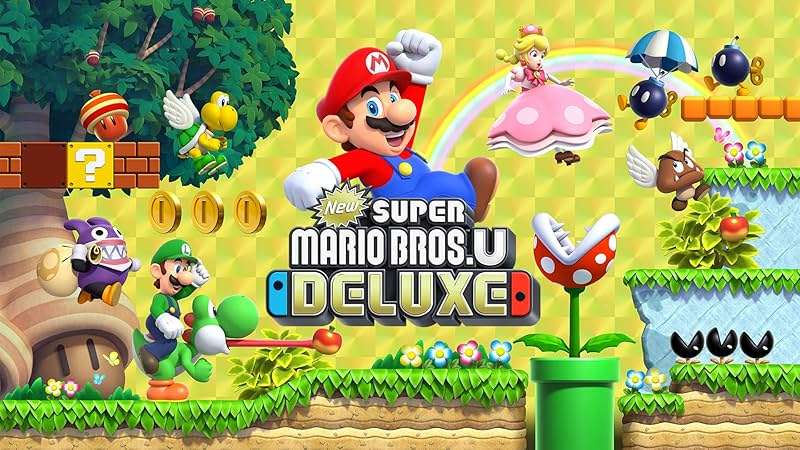 New Super Mario Bros U Deluxe - Nintendo Switch [Digital Code] - Image 1