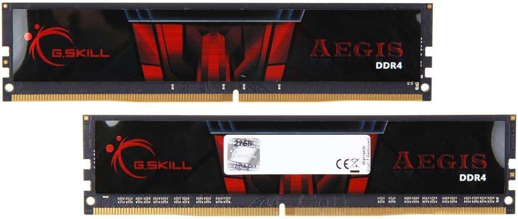 G.SKILL AEGIS Series DDR4 RAM 32GB (2x16GB) 2666MT/s CL19-19-19-43 1.20V Intel AMD Desktop Computer Memory U-DIMM (F4-2666C19D-32GIS) - Image 2