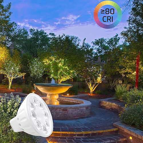 Makergroup MR16 LED Bulbs, Landscape Low Voltage Spotlights, 35W/50W Halogen Replacements. 5W Warm White 2700K-3000K 12V Gu5.3 Bi-pin Base for Outdoor Accent Lighting Indoor Track Lights 6-Pack - Image 6