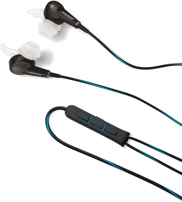 Bose 718840-0010 QuietComfort 20 Acoustic Noise Cancelling Headphones, Samsung and Android Devices, Black (Renewed) - Image 2