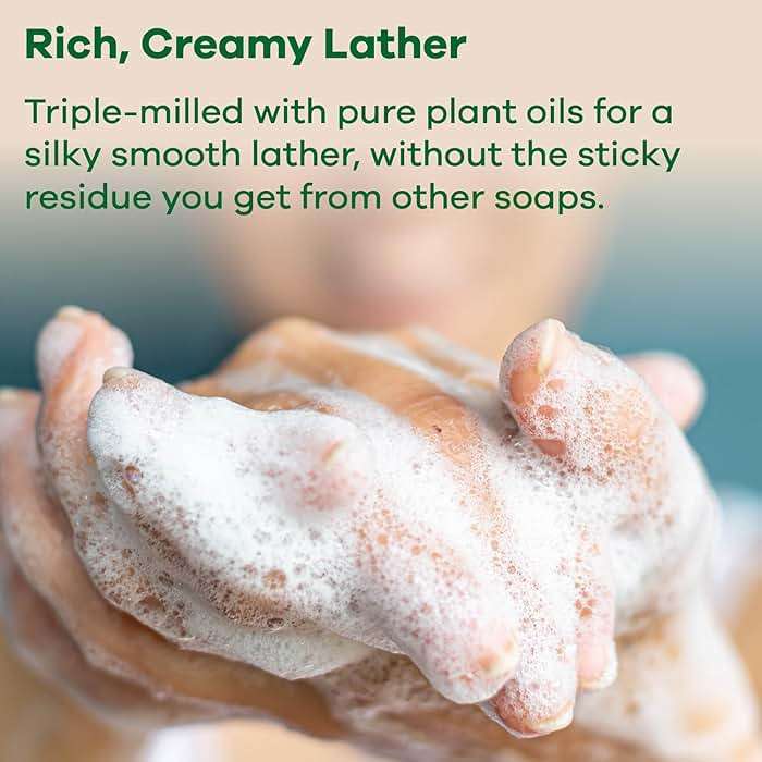 Australian Botanical Soap 6.6 OZ, Pack of 8, Goat Milk Soap Bars with Soya Bean Oil, Enriched with Organic Shea Butter, Suitable for All Skin Types, Packaging May Vary - Image 3