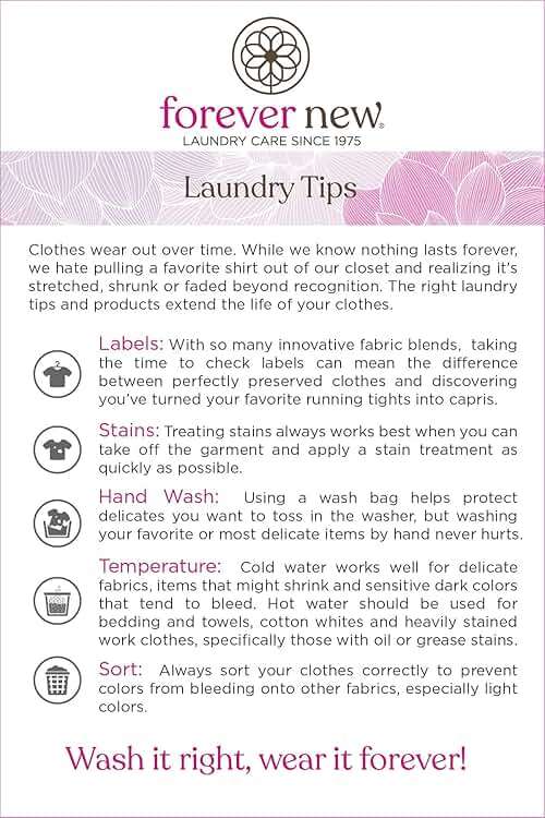 FOREVER NEW Delicate Hypoallergenic Laundry Detergent Powder - 6-8 Large Loads - Gentle washing detergent for Silk, Cashmere, Bra, Undergarments, Cotton, Wool, etc. - Unscented - 4oz - Image 6