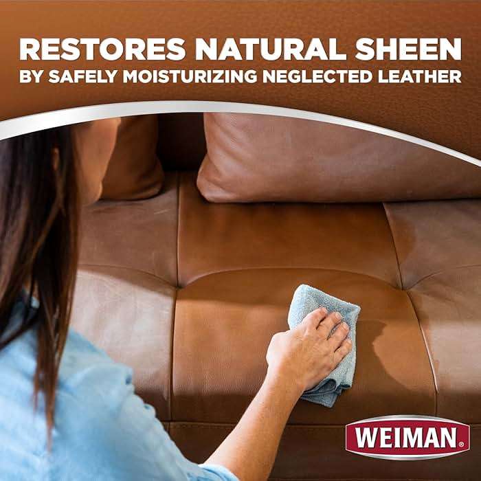 Weiman Leather Cleaner & Conditioner - Cleans, Restores & Protects Leather, UV Protection Prevent Cracking & Fading, For Car Seats, Sofas, Shoes, Bags & All Finished Leather Surfaces, 2 Pack, 60 Wipes - Image 6