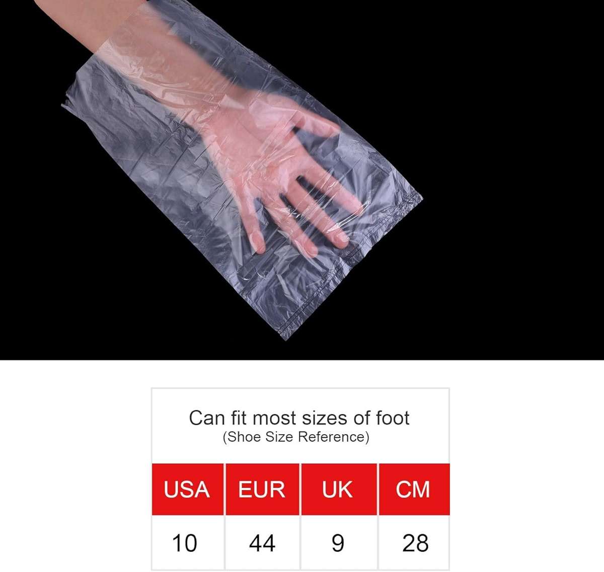Sumind 300 Pcs Paraffin Wax Bags for Hands and Feet Disposable Paraffin Liners Bath Gloves Parafina Para Pies Y Manos Plastic Bags for Parafina Wax Machine Treatments - Image 6
