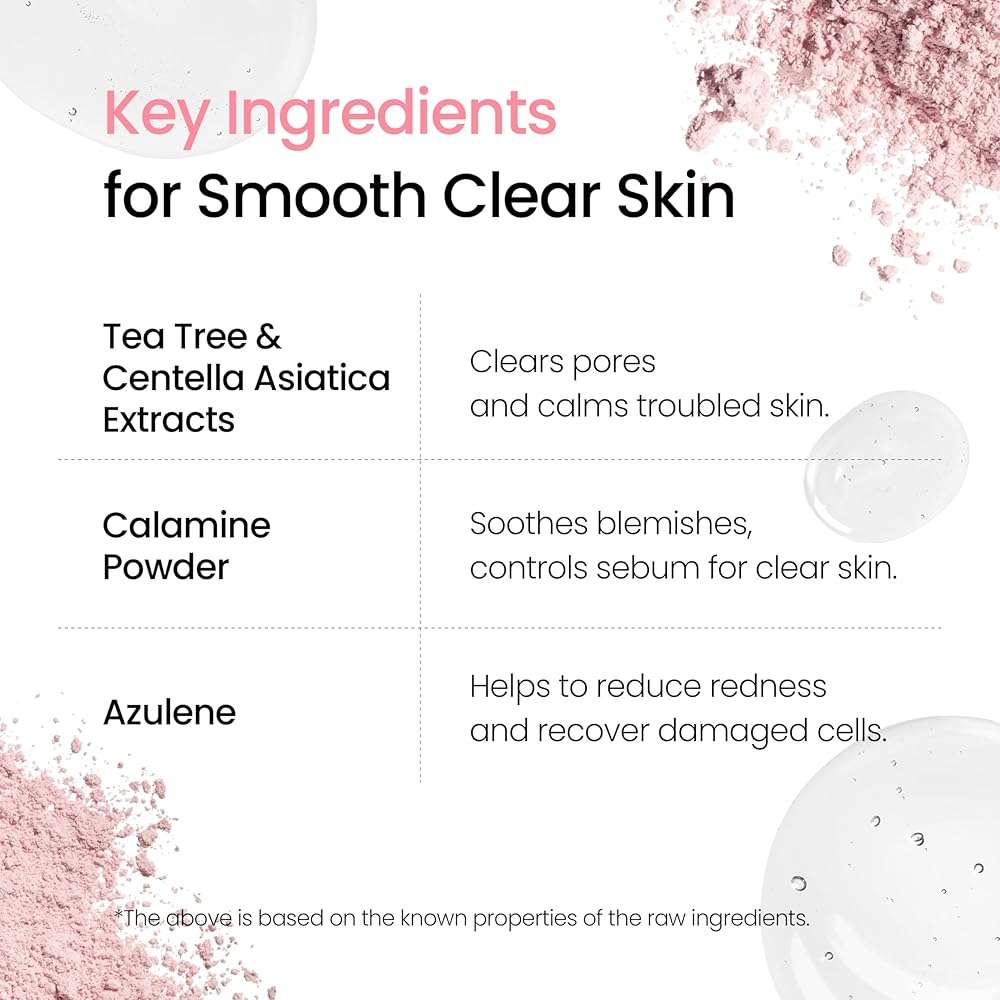 NEOGEN A-Clear Soothing Pink Eraser, Spot Care, Blemish Care, Korean Skin Care, Pink Pimple Drying Power, Calamine Powder, Nighttime Spot for Face and Skin (0.50 Fl Oz) - Image 3