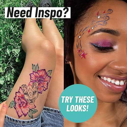 BIC BodyMark Temporary Tattoo Marker, Henna Vibes, Assorted Colors, 3-Count - Amazon Vine - Image 8