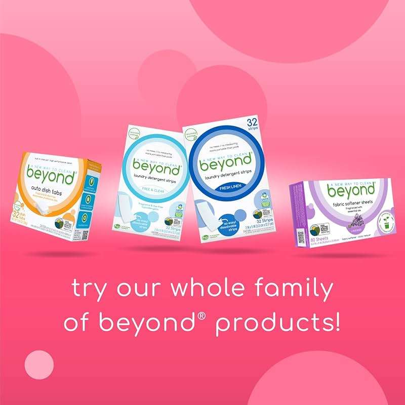 Beyond Auto Dishwasher Tablets [32 tablets] - Fragrance & Dye Free - Certified Biobased. Powerful. Plant-Based Ingredients - Image 7