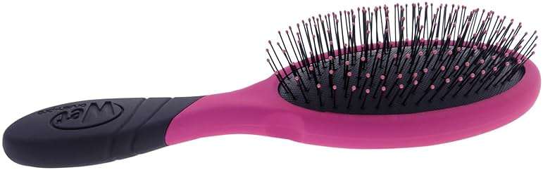 Wet Brush Pro Detangler Hair Brush – Pink | IntelliFlex & HeatFlex Bristles | Pain-Free Styling for Wet or Dry Hair | Safe for Blow Drying | For All Hair Types, Extensions & Wigs - Image 4
