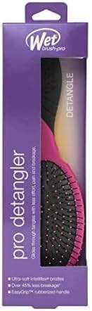 Wet Brush Pro Detangler Hair Brush – Pink | IntelliFlex & HeatFlex Bristles | Pain-Free Styling for Wet or Dry Hair | Safe for Blow Drying | For All Hair Types, Extensions & Wigs - Image 7