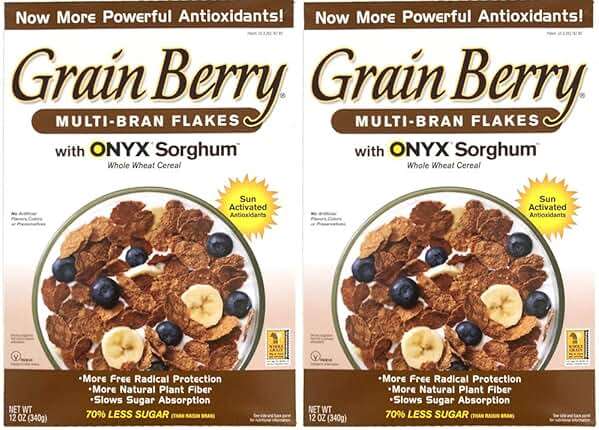 Grain Berry Multi-Bran Flakes w/ONYX Sorghum - 2 Pack (24 Oz / 680g total)2 - Image 1