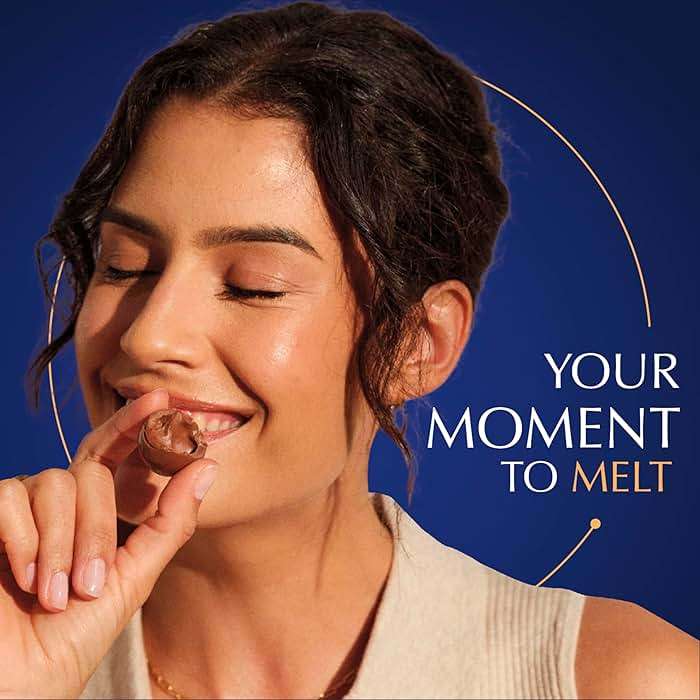 Lindt LINDOR Assorted Dark Chocolate Candy Truffles, Assorted Chocolate with Smooth, Melting Truffle Center, 15.2 oz. Bag - Image 4