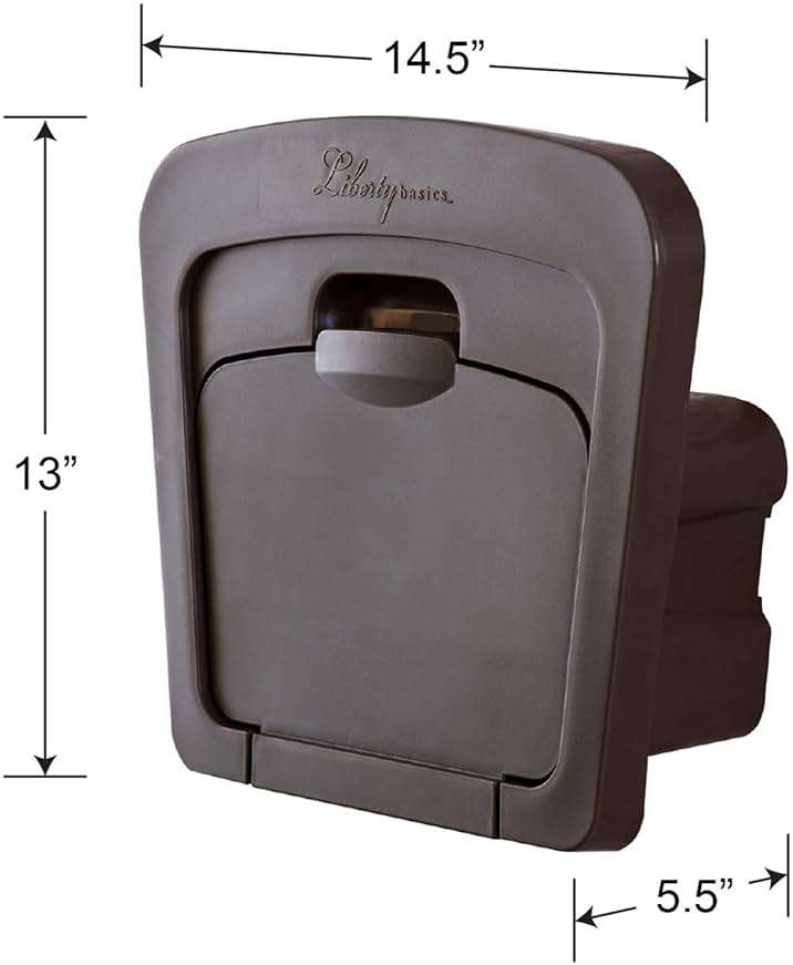 Liberty Basics 501 Garden Hose Hanger w/Storage Compartment - Image 3