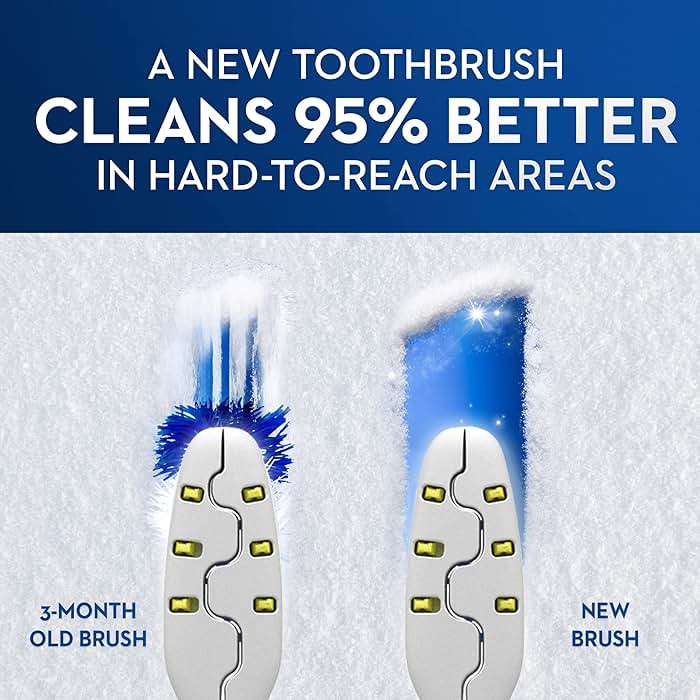 Oral-B 3D White Charcoal toothbrush, 2 count SOFT manual tootbrush pack, Whitens teeth, removes plaque and stains, tongue scraper tooth brush - Image 8