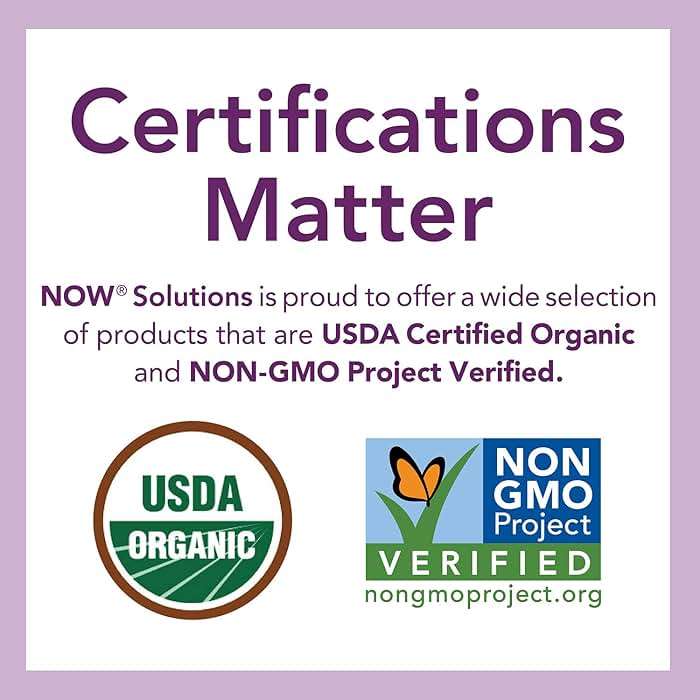 NOW Foods Solutions, Organic Vegetable Glycerin Oil, 100% Pure, Softening and Moisturizing Multi-Purpose Skin Care, 8-Ounce - Image 7