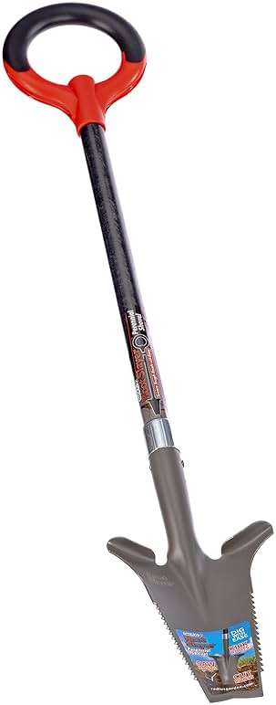 Radius Garden 23311 Root Slayer Perennial Shovel, Red - Image 4