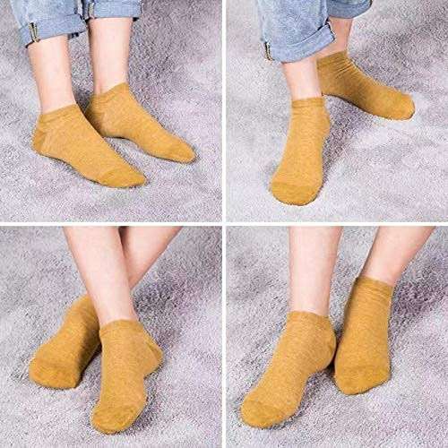 MAGIARTE Womens Cotton Ankle Socks Low Cut Athletic Casual Mutil Color No Show Running Socks for Women - Image 3