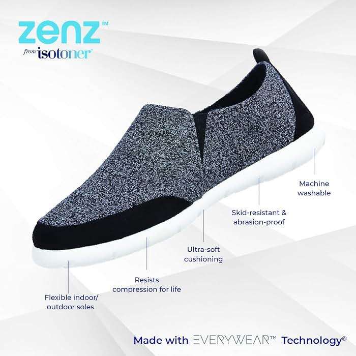 Men's Zenz Active Slip-On: Ultra-Soft Casual Shoes with Flexible Support & Breathable Mesh - Image 5