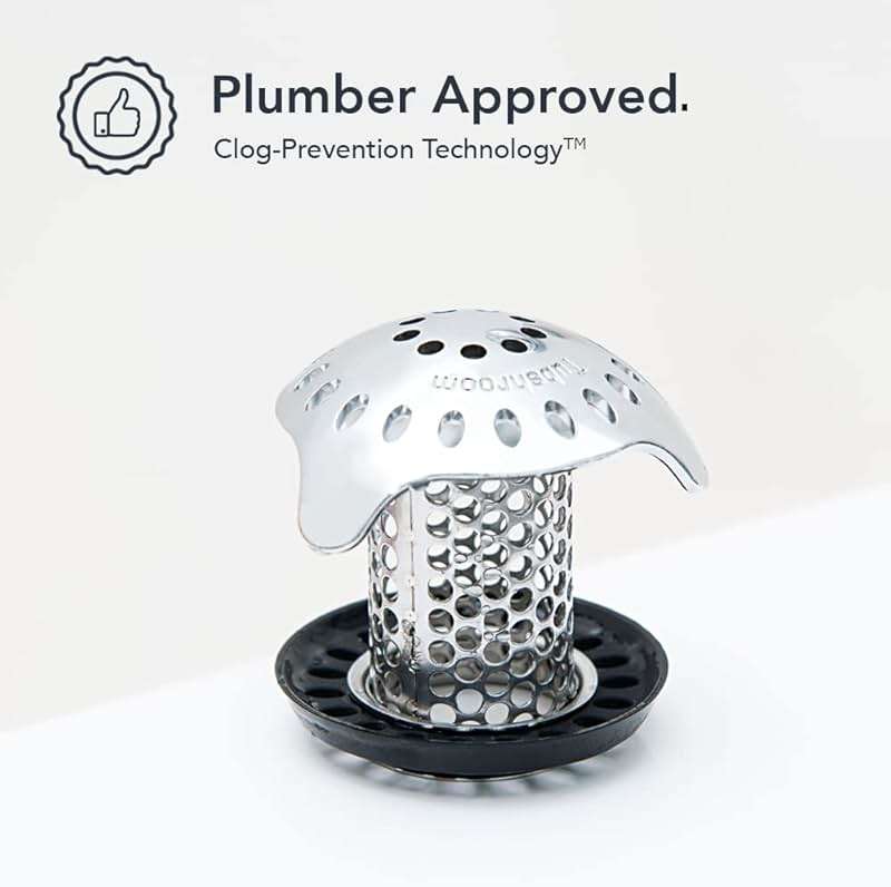 TubShroom Ultra Revolutionary Bath Tub Drain Protector Hair Catcher/Strainer/Snare, Stainless Steel, Stainless Combo - Image 11
