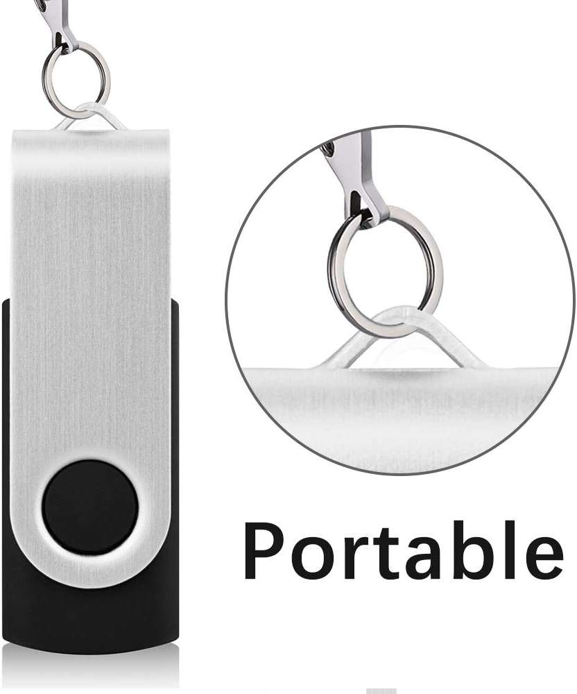 KEXIN 10 Pack 32GB Flash Drive USB Drive Memory Stick Thumb Drive, Black USB 2.0 - Image 7