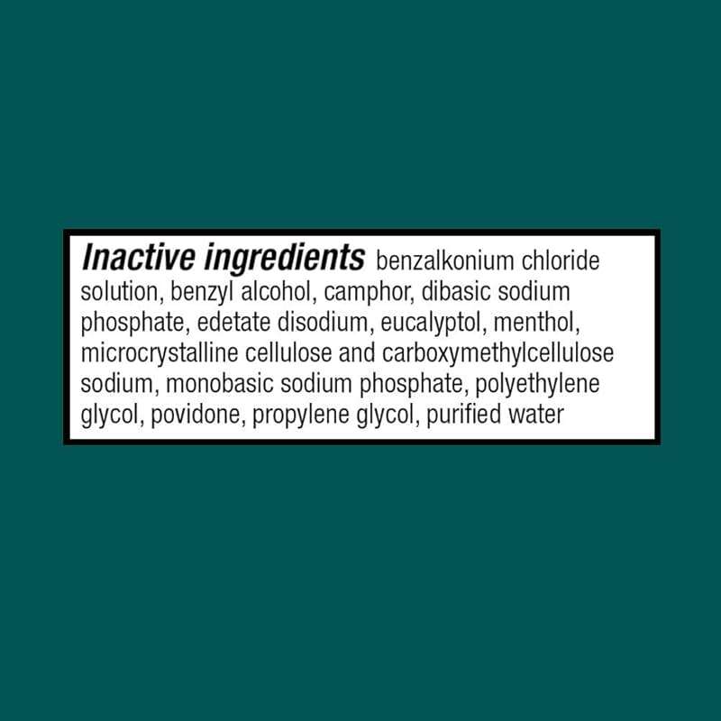 Amazon Basic Care No Drip Severe 12 Hour Nasal Decongestant Pump Mist, Maximum Strength Plus Menthol, Allergy Relief, 1 fl oz (Pack of 1) - Image 9