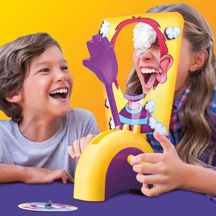 Hasbro Gaming Pie Face Game | Whipped Cream Family Board Game for Kids | Ages 5 and Up | for 2 or More Players | Funny Preschool Games | Kids Gifts - Image 2