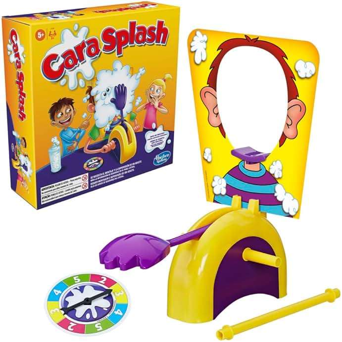 Hasbro Gaming Pie Face Game | Whipped Cream Family Board Game for Kids | Ages 5 and Up | for 2 or More Players | Funny Preschool Games | Kids Gifts - Image 4