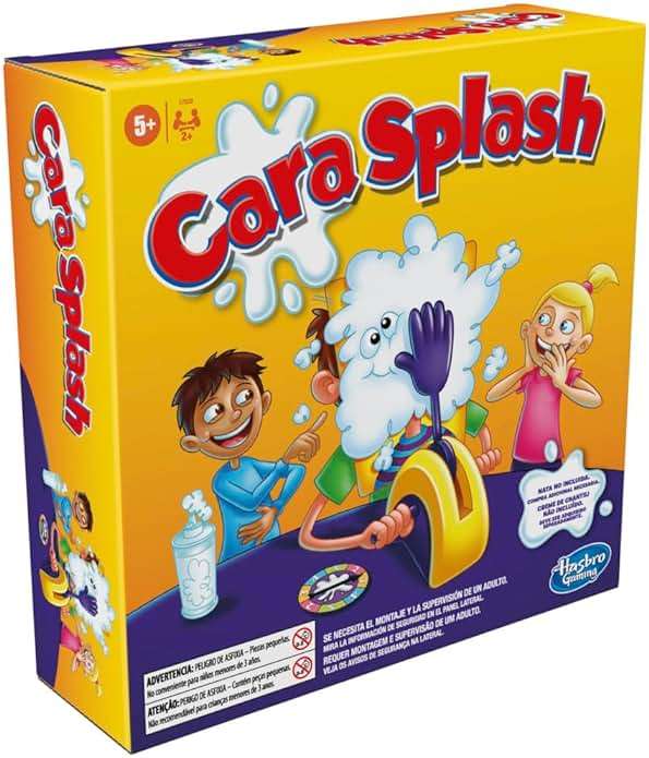 Hasbro Gaming Pie Face Game | Whipped Cream Family Board Game for Kids | Ages 5 and Up | for 2 or More Players | Funny Preschool Games | Kids Gifts - Image 8