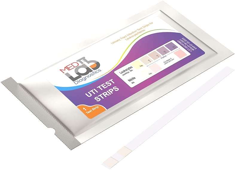 UTI Test Strips(Pack of 6) Individually Wrapped Urinary Tract Infection Urine UTI Test Kit for Women, Men, Kids Cats and Dogs - Image 4