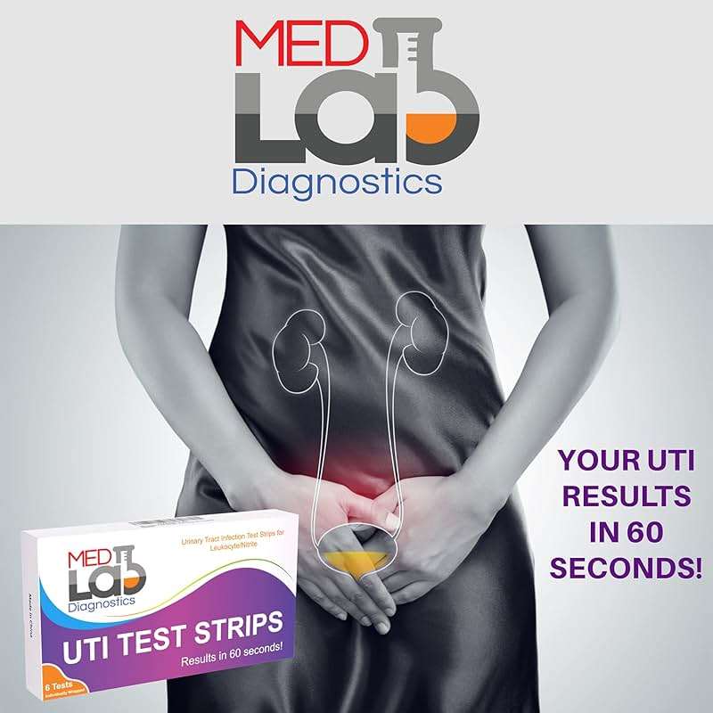 UTI Test Strips(Pack of 6) Individually Wrapped Urinary Tract Infection Urine UTI Test Kit for Women, Men, Kids Cats and Dogs - Image 7