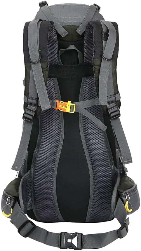 WoneNice 50L(45+5) Waterproof Hiking Backpack - Outdoor Sport Daypack with Rain Cover - Image 3