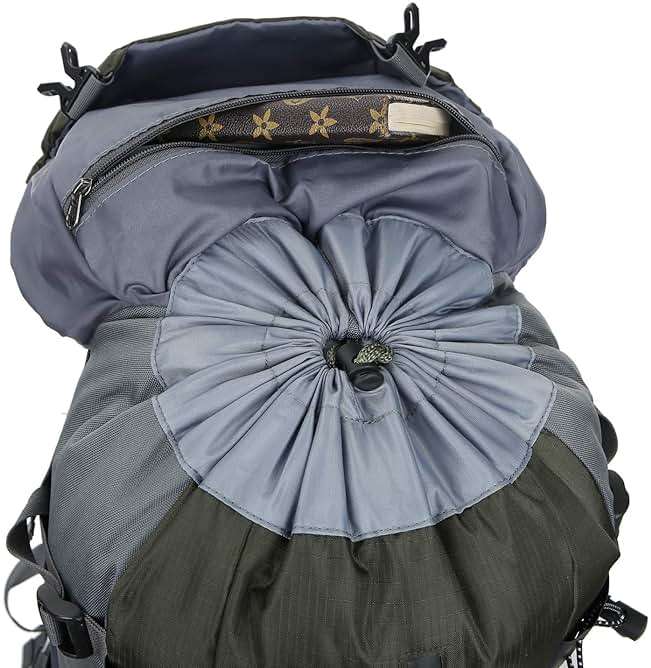 WoneNice 50L(45+5) Waterproof Hiking Backpack - Outdoor Sport Daypack with Rain Cover - Image 5