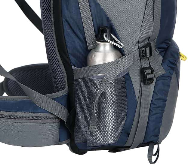 WoneNice 50L(45+5) Waterproof Hiking Backpack - Outdoor Sport Daypack with Rain Cover - Image 7