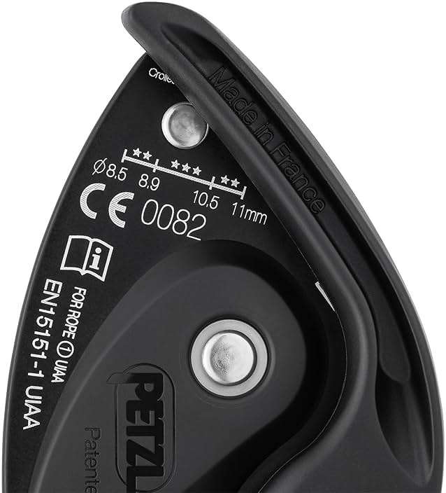 PETZL GRIGRI Belay Device - Belay Device with Cam-Assisted Blocking for Sport, Trad, and Top-Rope Climbing - Image 3
