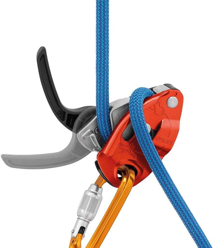 PETZL GRIGRI Belay Device - Belay Device with Cam-Assisted Blocking for Sport, Trad, and Top-Rope Climbing - Image 5